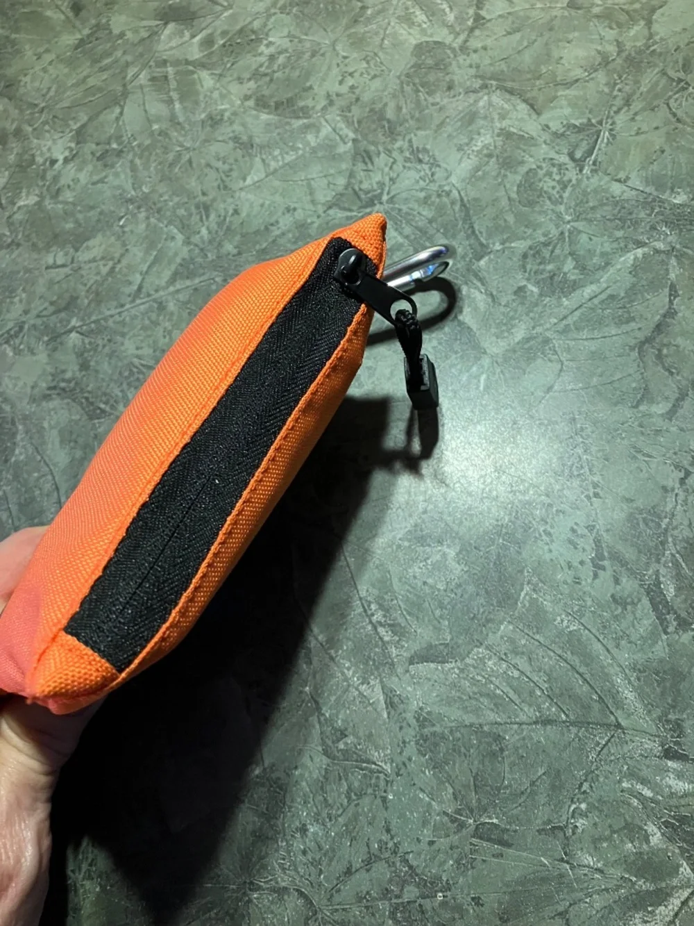 Orange Pet First Aid Kit with Carabiner